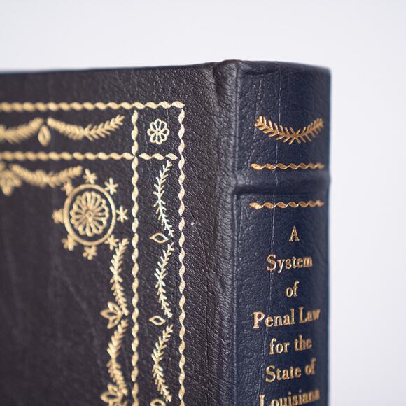 A System of Penal Law for the State of Louisiana Legal Classics Library Leather - Picture 4 of 13